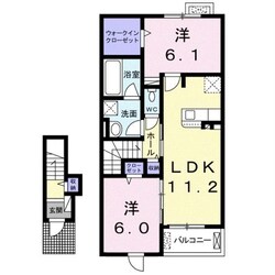 三次駅 徒歩16分 2-2階の物件間取画像